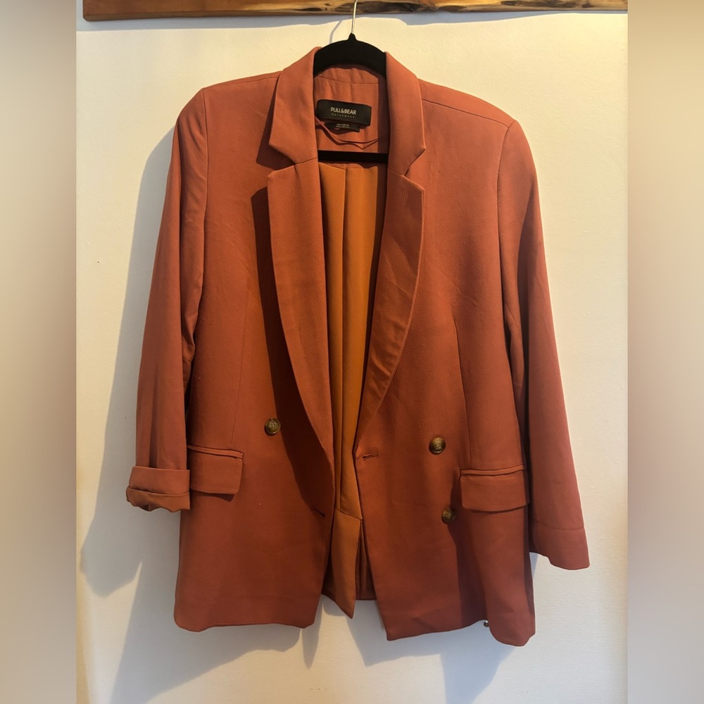 Pull&Bear Terracotta Blazer